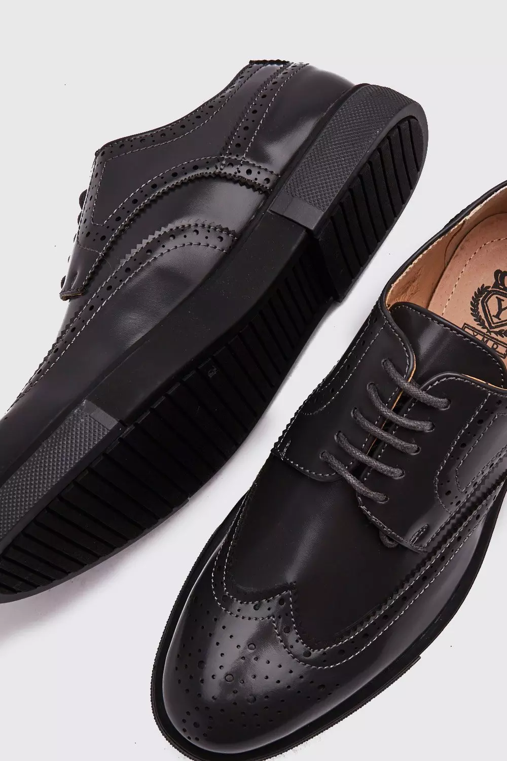 Brogue trainers mens clearance